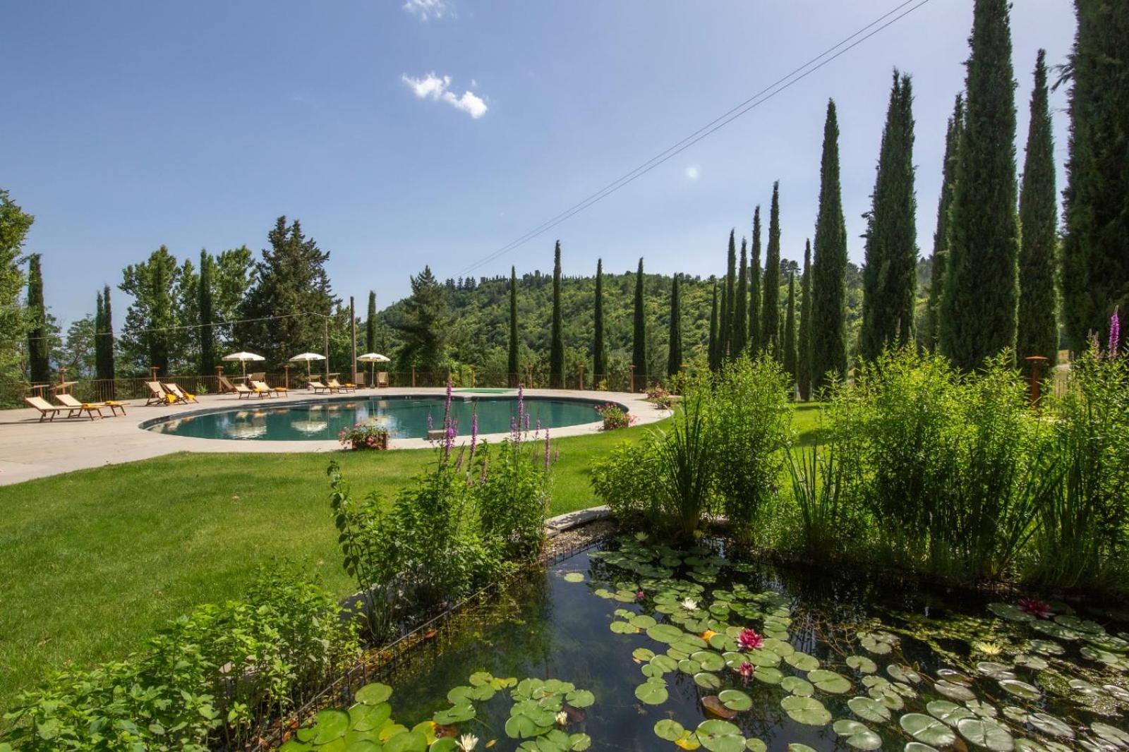 Villa Benfenati Tuscany Pratovecchio Exteriör bild